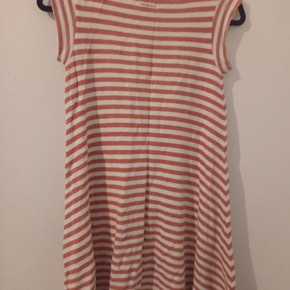 Tigerlily Biotite Mini Dress in Red White nautical stripe Size 6 - Picture 10 of 13
